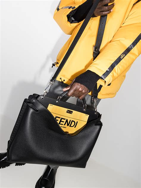 Fendi peekaboo leather bags